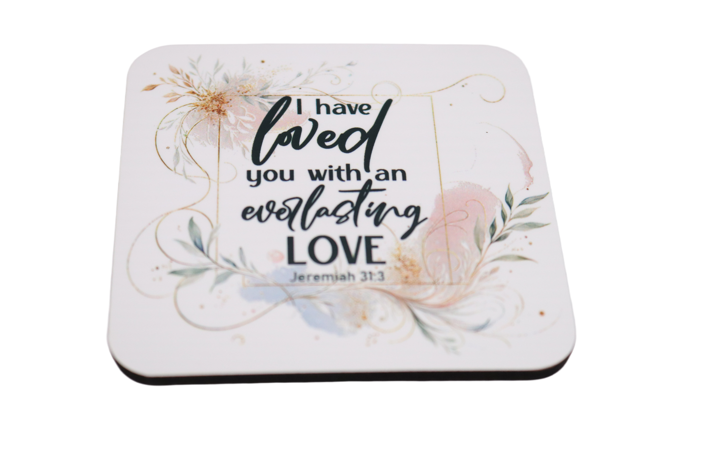 I Have Loved You  With An Everlasting Love Mug & Coaster Set