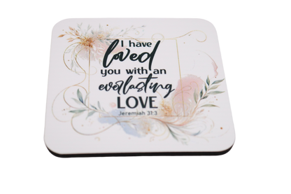 I Have Loved You  With An Everlasting Love Mug & Coaster Set